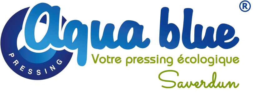 Logo du pressing aqublue saverdun